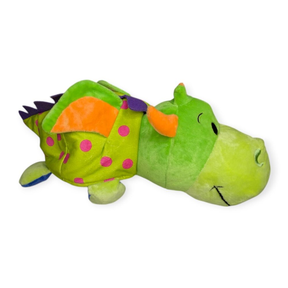 2015 Jay at Play Flip A Zoo Imogen Dragon to Persephone Unicorn Plush Animal 18"